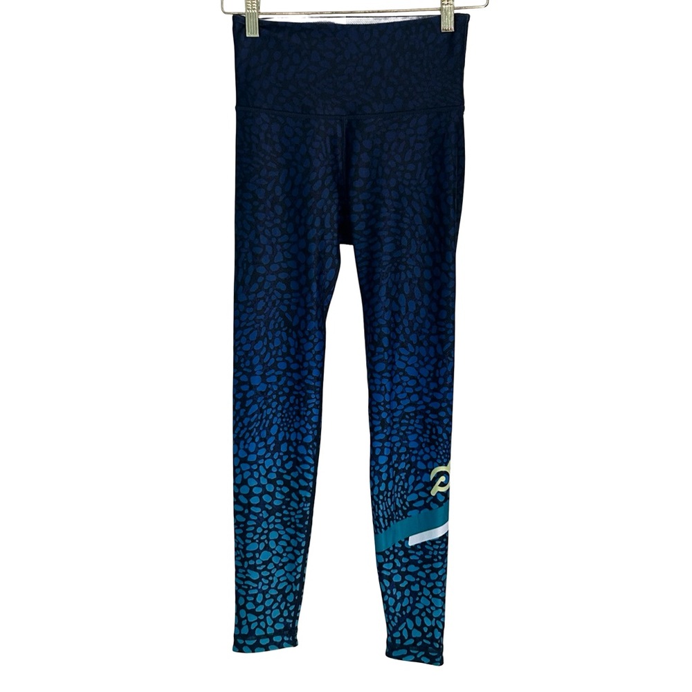 Peloton Blue Patterned Leggings